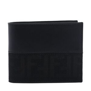 Fendi Men Ff Jacquard Bifold Wallet